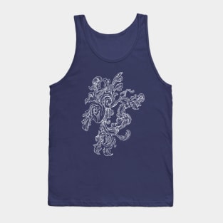 Floral Gaphic Tank Top